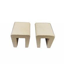 High temperature Industrial refractory cordierite mullite Al2O3 ceramic plate